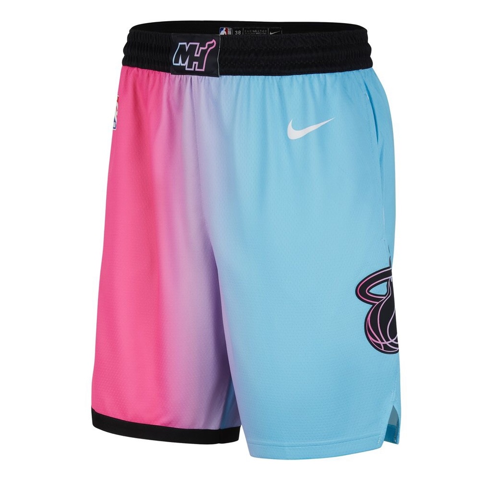 AUTHENTIC Miami Heat Nike Swingman Shorts VICE NWT
